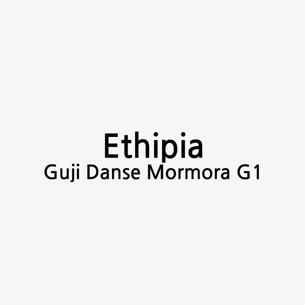 에티오피아  구지 단세 모모라 내추럴 120G (중강배전)